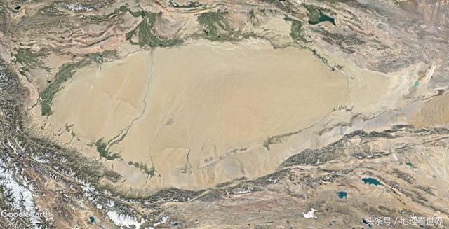 如果塔克拉玛干沙漠每年的平均降雨量再增加3000毫米，10年后会是怎样的景象？插图